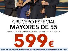 CRUCERO ESPECIAL MAYORES DE 55