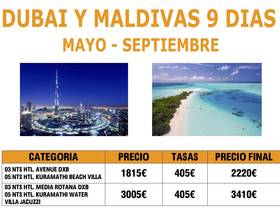 DUBAI Y MALDIVAS 9 DÍAS