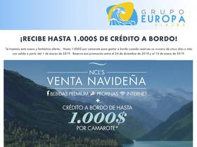 VENTA NAVIDEÑA NCL