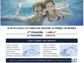 2x1 CRUCERO CUBA Y CARIBE