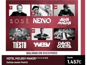 TUS ARTISTAS FAVORITOS EN EL PARTY HOTEL MÁS GRANDE DEL MUNDO