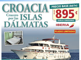 CROACIA CRUCERO por las ISLAS DÁLMATAS