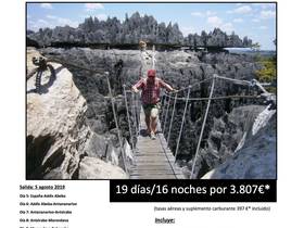 MADAGASCAR: “Tsingys y sur” - en grupo -