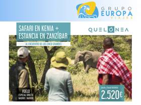 SAFARI EN KENIA + ESTANCIA EN ZANZIBAR
