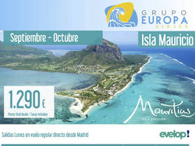 ISLA MAURICIO SEPTIEMBRE - OCTUBRE
