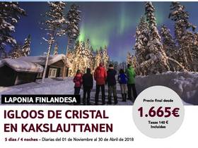IGLOOS DE CRISTAL EN KAKSLAUTTANEN