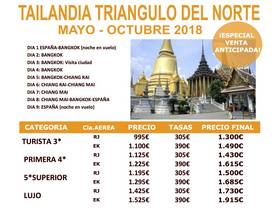 TAILANDIA TRIANGULO DEL NORTE